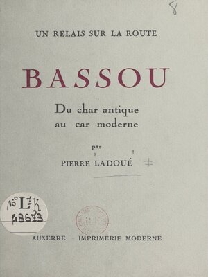 cover image of Un relais sur la route